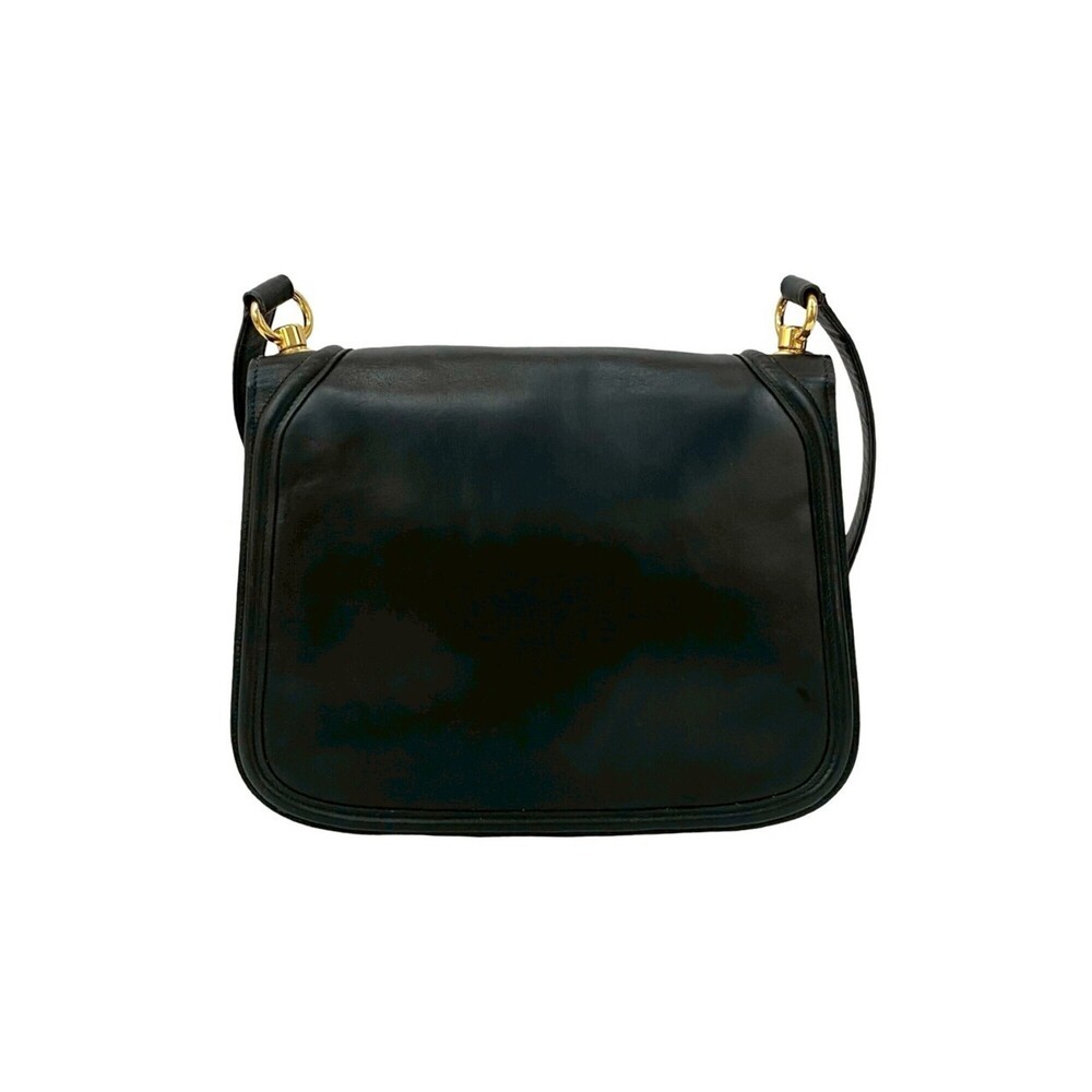 GUCCI Black Leather Shoulder Bag - Picture 3 of 10